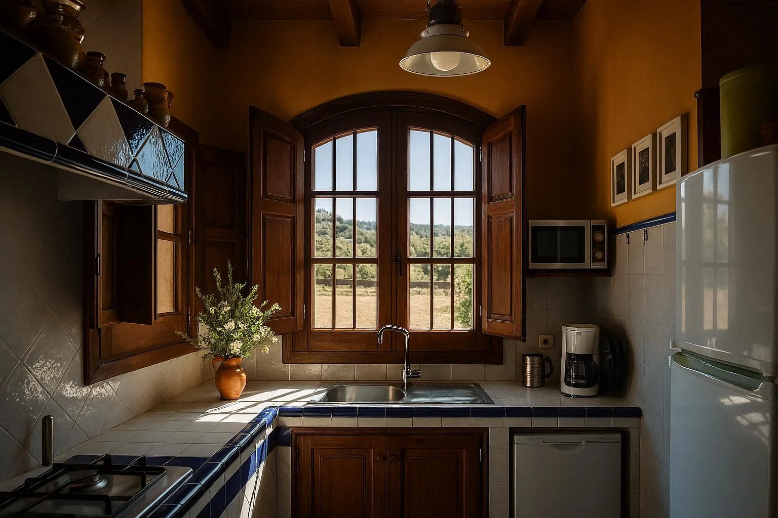Detalle ventanas cocina
